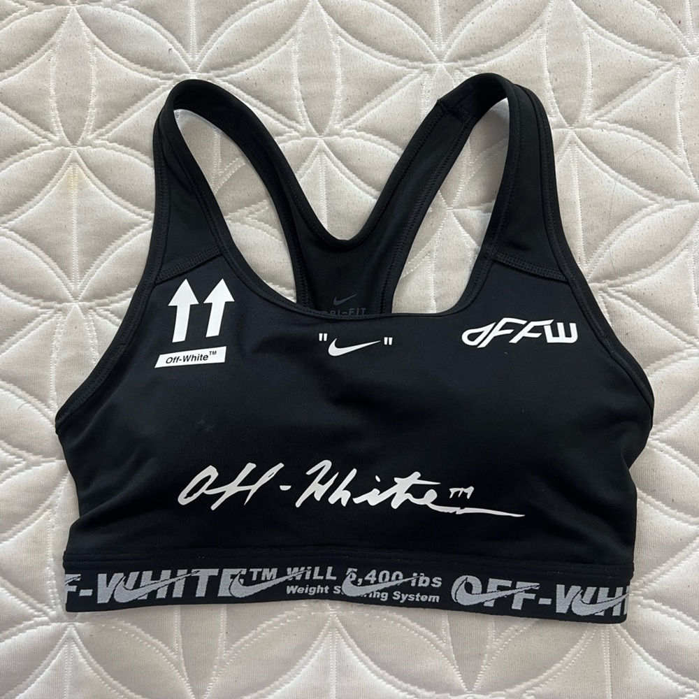 Off White X Nike Sports Bra - Picture 2 of 4